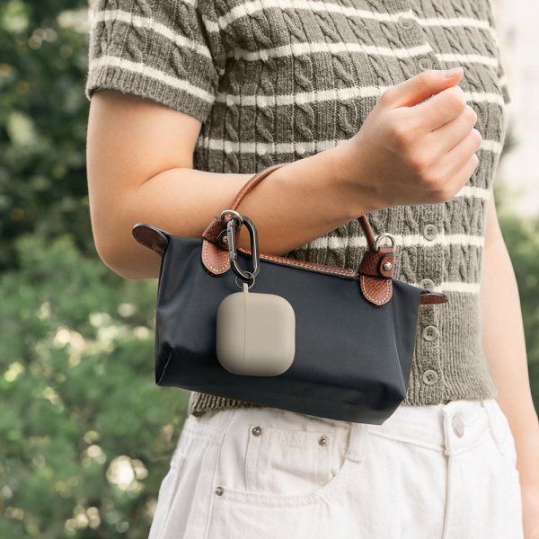 Ringke AirPods 4 -silikonisuojakuori, lila