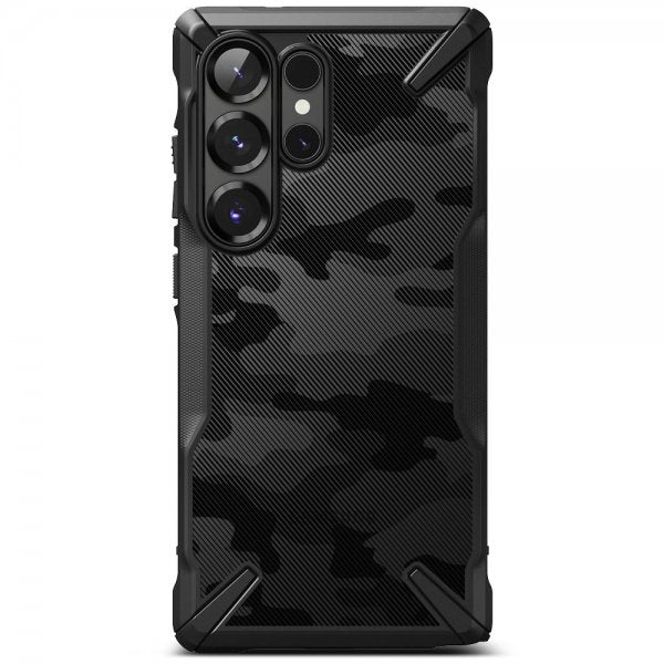 Ringke Samsung Galaxy S25 Ultra Kuori Fusion X Camo Black
