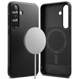 Ringke Samsung Galaxy S25 Plus -suojakuori Onyx Magnetic, musta