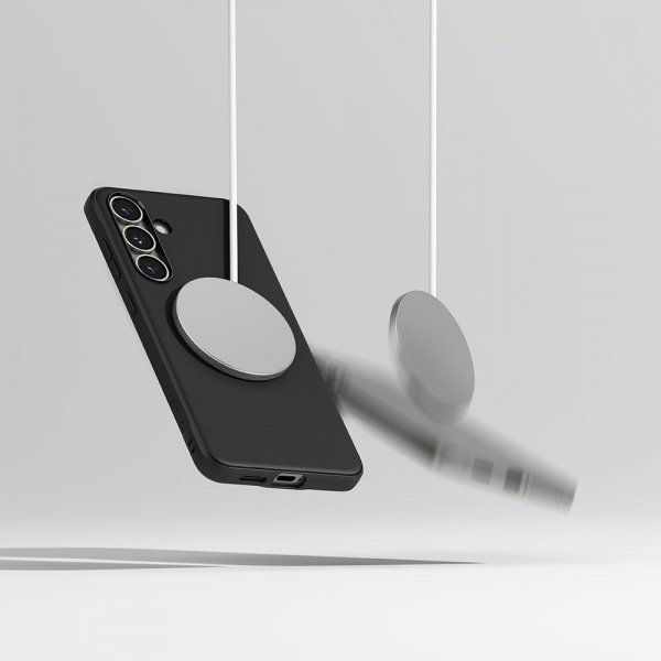 Ringke Samsung Galaxy S25 Plus -suojakuori Onyx Magnetic, musta