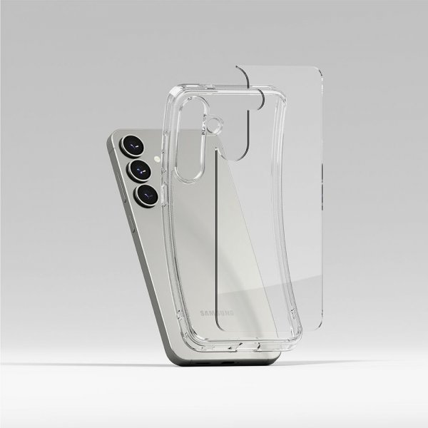 Ringke Samsung Galaxy S25 Kuori Fusion Läpinäkyvä