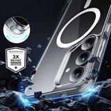 ESR Samsung Galaxy S25 Plus Classic Hybrid HaloLock Läpinäkyvä Suojakuori