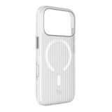 Rvelon iPhone 17 Pro Max Kuori Aaltokuvioitu MagSafe Valkoinen