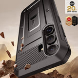 Supcase Samsung Galaxy S25 -suojakuori UB Pro Musta