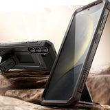 Supcase Samsung Galaxy S25 -suojakuori UB Pro Musta