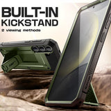 Supcase Samsung Galaxy S25 -suojakuori UB Pro Vihreä
