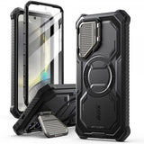 Supcase Samsung Galaxy S25 Plus Kuori ArmorBox MagSafe Musta