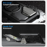 Supcase Samsung Galaxy S25 Plus Kuori ArmorBox MagSafe Musta