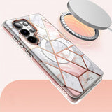 Supcase Samsung Galaxy S25 Ultra Kuori Cosmo MagSafe Pink Marble
