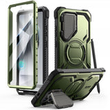 Supcase Samsung Galaxy S25 Ultra Kuori ArmorBox MagSafe Vihreä