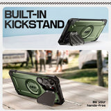 Supcase Samsung Galaxy S25 Ultra Kuori UB Mag XT Vihreä