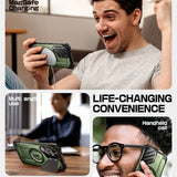 Supcase Samsung Galaxy S25 Ultra Kuori UB Mag XT Vihreä