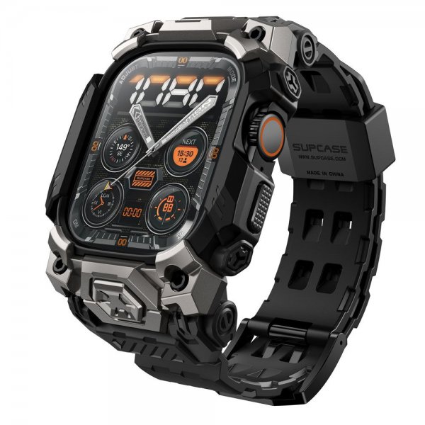 Supcase Apple Watch Ultra 49mm ranneke UB Ore Musta