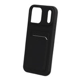 iPhone 17 Pro Max Kuori Korttiteline Musta