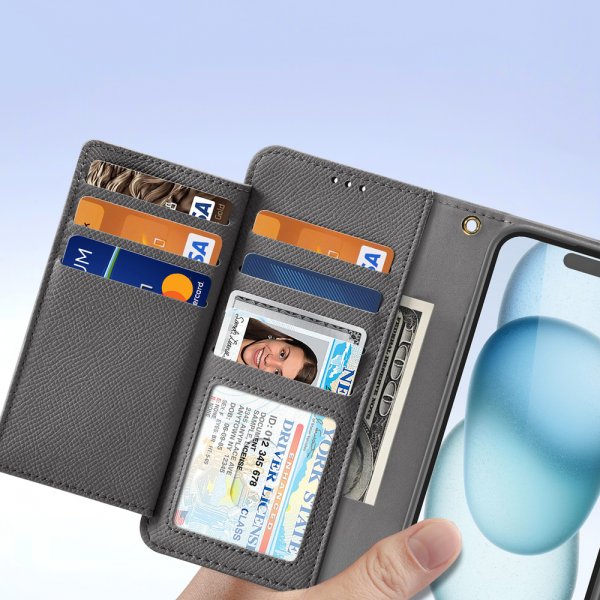 Dux Ducis iPhone 15 Kotelo 2-in-1 Lawa Series MagSafe Harmaa