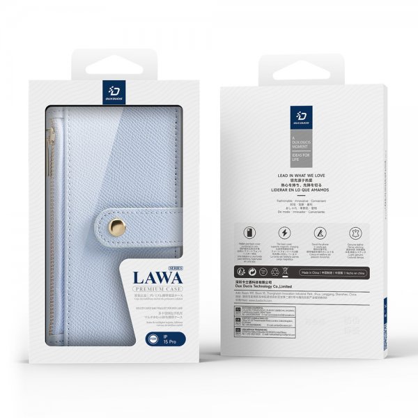 Dux Ducis iPhone 15 Kotelo 2-in-1 Lawa Series MagSafe Sininen