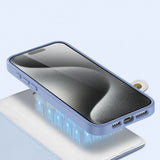 Dux Ducis iPhone 15 Kotelo 2-in-1 Lawa Series MagSafe Sininen