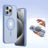 Dux Ducis iPhone 15 Kotelo 2-in-1 Lawa Series MagSafe Sininen