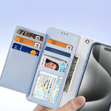 Dux Ducis iPhone 15 Kotelo 2-in-1 Lawa Series MagSafe Sininen