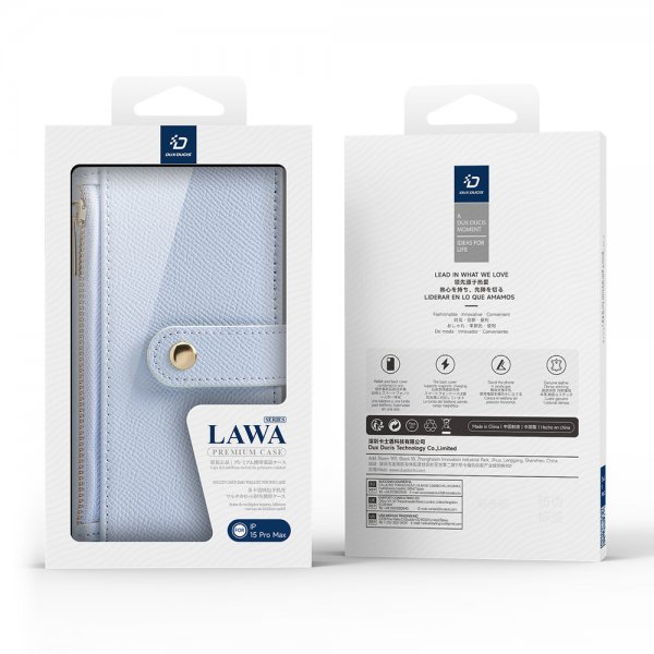 Dux Ducis iPhone 15 Pro Kotelo 2-in-1 Lawa Series MagSafe Sininen