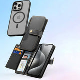 Dux Ducis iPhone 15 Pro Max 2-in-1 Lawa Series MagSafe -suojakotelo, musta