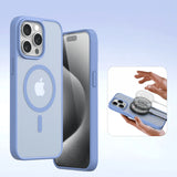 Dux Ducis iPhone 15 Pro Max 2-in-1 Lawa Series MagSafe -kotelo, sininen