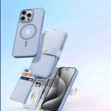 Dux Ducis iPhone 15 Pro Max 2-in-1 Lawa Series MagSafe -kotelo, sininen