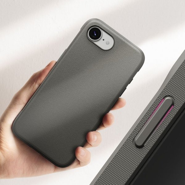 Ringke iPhone 16. tai 17. sukupolven Kuori Onyx Harmaa