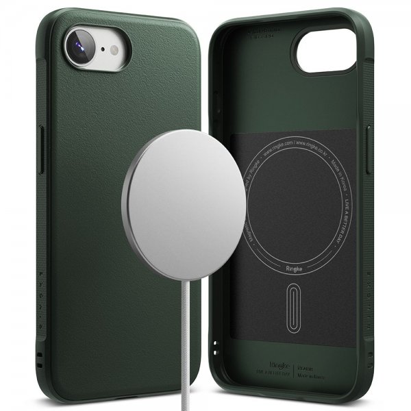 Ringke iPhone 16/iPhone 17 kuori Onyx Magnetic vihreä
