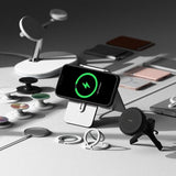 Ringke iPhone 16/iPhone 17 kuori silikoni magneettinen musta