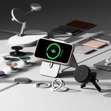 Ringke iPhone 16/iPhone 17 kuori silikoni magneetti vaaleanpunainen hiekka