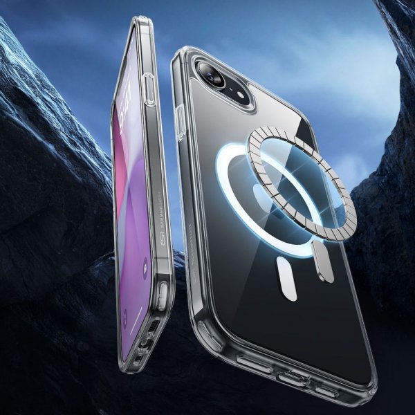 ESR iPhone 16e/17e Classic Hybrid HaloLock läpinäkyvä kuori