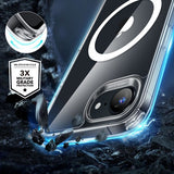 ESR iPhone 16e/17e Classic Hybrid HaloLock läpinäkyvä kuori