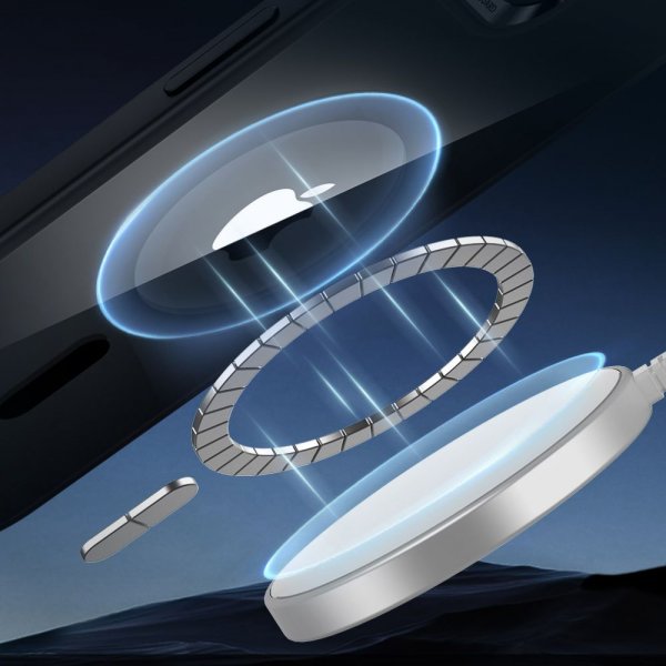 ESR iPhone 16e/17e Classic Hybrid HaloLock -kuori, musta