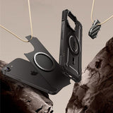 Supcase iPhone 16e/iPhone 17e -suojakuori UB Mag XT, musta