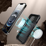 Supcase iPhone 16e/iPhone 17e -suojakuori UB Mag XT, musta