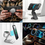 Supcase iPhone 16e/iPhone 17e -suojakuori UB Mag XT, musta
