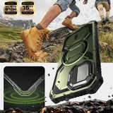 Supcase iPhone 16e/iPhone 17e Kuori ArmorBox MagSafe Vihreä