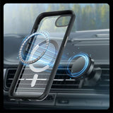 Supcase iPhone 16e/iPhone 17e -kotelo UB Mag, musta