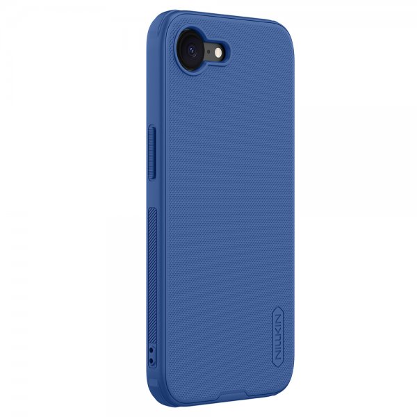 Nillkin iPhone 16e/17e Suojakuori Super Frosted Shield Pro Sininen