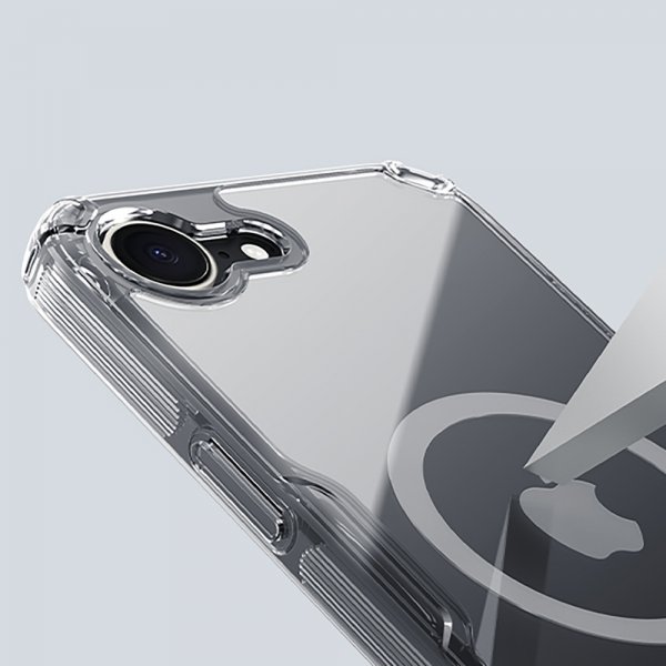 Nillkin iPhone 16/17 Kuori Nature Pro Series MagSafe Läpinäkyvä