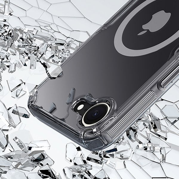 Nillkin iPhone 16/17 Kuori Nature Pro Series MagSafe Läpinäkyvä