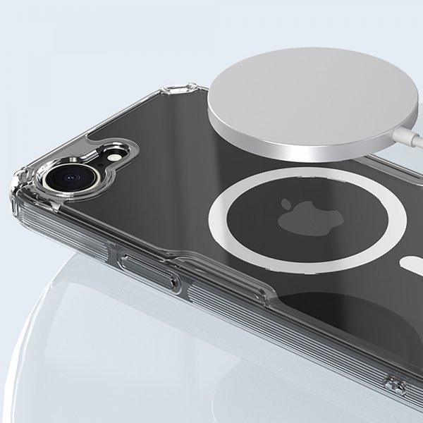 Nillkin iPhone 16/17 Kuori Nature Pro Series MagSafe Läpinäkyvä