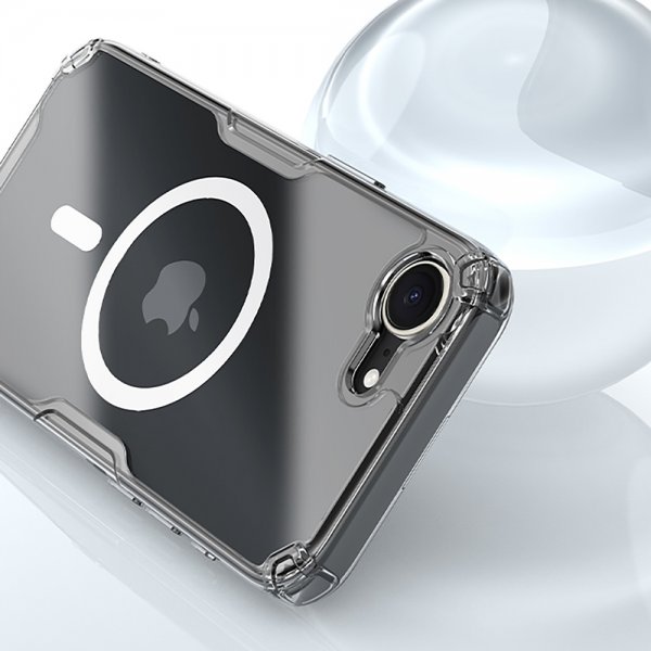 Nillkin iPhone 16/17 Kuori Nature Pro Series MagSafe Läpinäkyvä
