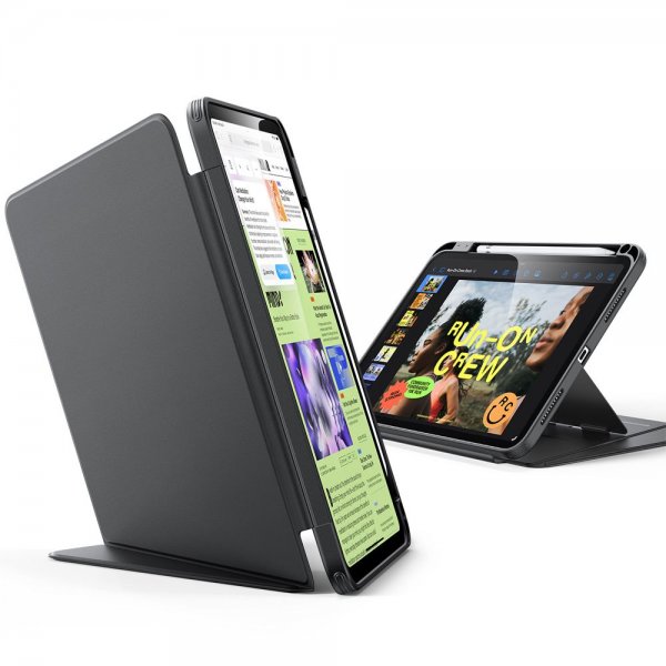 ESR iPad 10.9 (10. sukupolvi)/iPad 11 (A16) kotelo Flip Hybrid Musta