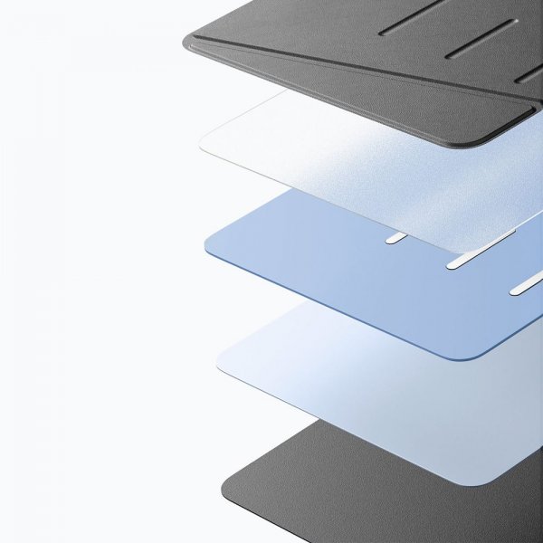 ESR iPad Air 13 (M2/M3/M4) Suojakotelo Flip Hybrid Musta