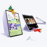 ESR iPad Air 13 (M2/M3/M4) Suojakotelo Flip Hybrid Violetti