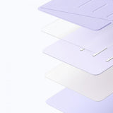 ESR iPad Air 13 (M2/M3/M4) Suojakotelo Flip Hybrid Violetti