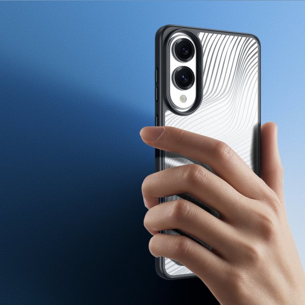 Dux Ducis Samsung Galaxy S25 Edge -kuori Aimo Series Musta