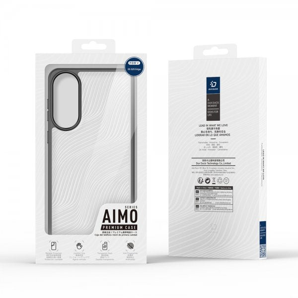 Dux Ducis Samsung Galaxy S25 Edge -kuori Aimo Series Musta